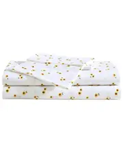 Eddie Bauer 200 Thread Count Eddy Sunflower Cotton Percale Sheet Set