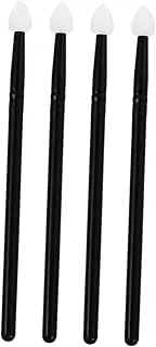 Healeved Essential Travel Makeup 4pcs Soft Eyeshadow Sticks Powder Applicator Brush Set for Eye Makeup