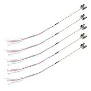 5PCS/Set 1:100 Train Light Railway LED Lamp Post Building Scenery Layout Model