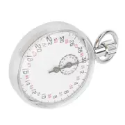 Mechanical Stopwatch Round Sports Chronograph Running Timer Teaching Equipme MFS
