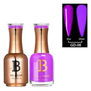 Billionaire Gel Polish UV LED & Nail Lacquer Duo - Glow In The Dark 006 15ml