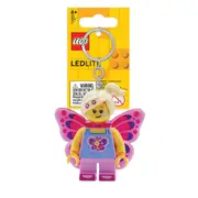 Lego Kids/Children Butterfly Girl Key Light Minifigure Keychain Bag Keyring