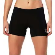 2XU Elite Compression Womens Short Tights Black Running Base Layer Fitted Shorts