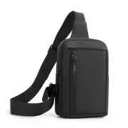 Crossbody Bag,Cross Body Fanny Packs for Men Women Trendy,Small Sling Bag Black