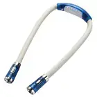 LED Flexible Handsfree Hug Neck Reading Book Light Torch Flashlight (Blue) Hot