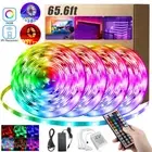 LED Strip Lights 65.6ft RGB Room Light 3528 Flexible Color Changing Light String