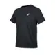 ASICS 男短袖T恤-運動 慢跑 路跑 上衣 吸濕排汗 亞瑟士 2011A813-001 黑銀