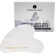 Summer Salt Body Crystal Gua Sha Clear Quartz