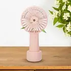 Portable Mini Hand-held Fan Spray Mist Small Desk Cooler USB Rechargeable