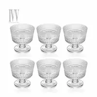 在飛比找PChome24h購物優惠-義大利IVV SPEEDY系列-360ml 手工玻璃杯碗6入