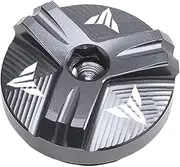 Compatible With MT03 MT07 FZ07 MT10 FZ10 MT25 MT 03 07 10 25 YZF R1 R3 R6 FZ1 FZ6 Fazer Motorcycle Engine Oil Filler Cap Plug Cover(Color:Titanium)