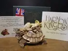 Harmony Kingdom Opposites Attract Aesop’s Fable Hare and Tortoise UK Made