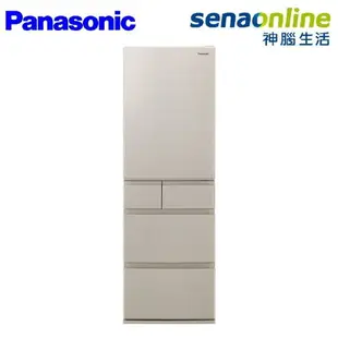 【APP下單最高22%回饋】[贈基本安裝+24吋行李箱+超商$2000]Panasonic國際牌 406L 日本製五門鋼板電冰箱 NR-E417XT-W1 NR-E417XT-N1