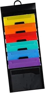 Expanding Document Folder File Organizer with Compartments Portable and Wall Hanging Design for Home Office School and Travel Storage