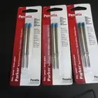 PENATIA PARKER MEDIUM POINT BLUE INK BALLPOINT PEN REFILLS - 3 PACK