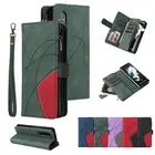 For Samsung Galaxy Z Fold 6 5 4 3 Luxury Flip Zipper Leather Purse Card Case