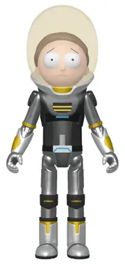 Rick & Morty - Space Suit Morty Metallic Action Figure