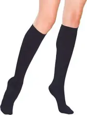 Therafirm Trouser Socks Women's15-20mmHg (Navy) Medium