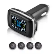 TPMS Wireless Car Tire Tyre Pressure Monitor Monitoring System 4 Sensors