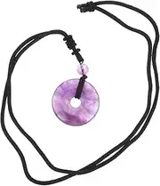 Ipetboom Delicate Portable Crystal Pendant Necklace for Men Lanyard Stone Jewelry present for Festivals and Special Occasions Skin Friendly and Unique Design