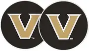Desert Cactus Vanderbilt University Car Coaster Commodores VU Absorbent Sandstone Car Cup Coasters Set of 2 (Design A)