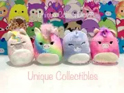 Squishmallows 2" Lola Prim Ilene Anca Unicorn Plush Bundle Brand NEW
