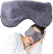 Heated Eye Mask for Dry Eyes Relief, Blepharitis Stye Eye Treatment - Sleep Mask, Dry Eye Therapy Mask, Sleeping Microwavable Moist Heat Pack, Heated Compress - Hot Weighted Warm Compress Heating Pad