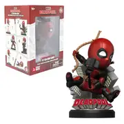 YuMe Hero Box Marvel Deadpool Action Hero Series Swinging Over Buildings Figure