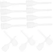 HEALLILY 50 pcs Pipettes Dropper for Liquid Transfer Perfume and Essential Oil Dispensing Compact Lightweight Easy to Operate for Travel and Projects