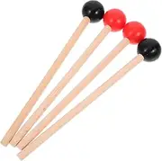 BIUDECO 2 Pairs Marimba Hammers Mallets for Tongue Drum Percussion Instruments Lightweight Durable and Comfortable to Hold present for Music Lovers