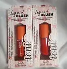 2pk IONI~ ROSETTE~ LIQUID BLUSH CREAMY SOFT BLENDABLE CONTOUR CHEEKS