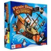 在飛比找蝦皮購物優惠-企鵝 海盜船 平衡遊戲 危機一發 桌遊 疊疊樂 益智遊戲 心