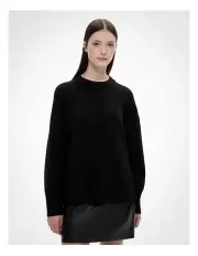 [Witchery] Cashmere Blend Knit Jumper in Black