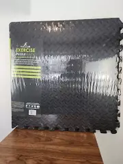 ProsourceFit Excercise Puzzle Mat 1/2 Inch 24 Square Feet Interlocking Tiles...