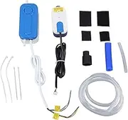 Mini Split HVAC Condensate Pump AC110‑240V, 3W 40L/h Automatic Condensation Drain Pump with 60ml Capacity for HVAC, Air Conditioners, Dehumidifiers, Furniture