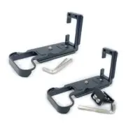 Adjustable Camera L-Bracket Foldable Metal Vertical Clapper Perfect for Vloggers