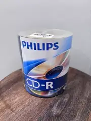 Philips CD-R 80 Mins 700MB 52X Speed Recordable Blank Discs - 100 Pack Spindle