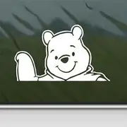 FocEnterprises WINNIE POOH VINYL DECAL STICKER FOR MACBOOK / NOTEBOOK / LAPTOP / BUMPER / CAR / WINDOW / WALL