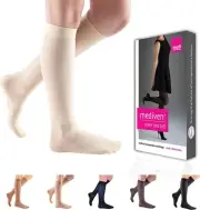 Medi Sheer & Soft for Women, 20-30 mmHg, Calf High Compression Stockings,...