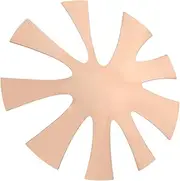 Nail Plate Nail Tools for Nail Art French Tip Stencils for Nail French Tip Guide Manicure Template French Tip Nail Tools Nail Accessories Nail Trimmer Template Iron Rose Gold
