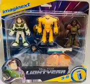 NIB Fisher Price Imaginext Disney Pixar Lightyear 4 Figure Toy Set Buzz, Zyclops
