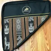 Triple Padded Pan Flute Case Peruvian Inca Design - Item in USA