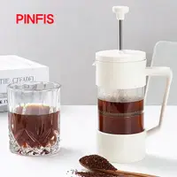 在飛比找PChome24h購物優惠-【品菲特PINFIS】玻璃法式濾壓壺 咖啡沖泡壺 茶壺-35