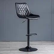 Modern Design Adjustable Height Bar Stools with 360° Rotation Ergonomic High Chairs for Bar Counter Kitchen and Home Furniture