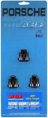ARP Flywheel Bolts Pro Series 12-point Chromoly Black Oxide 10mm x 1.25 For Porsche Set of 9