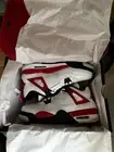 Size 10 - Jordan 4 Retro Low Red Cement