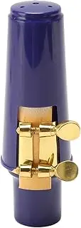 Professional Alto Saxophone Mouthpiece, sturdy ABS Material, Easy to Install and Remove, Ideal for Beginners and Professionals, Produce Beautiful Melodies, with Ligature and Reed