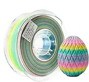 3D Printer Filament | High Compatibility 3D Printer Spool 3D Printing Accessories,Rainbow Color 1.75mm Filament 3D Printer Accessories for Most 3D Printer