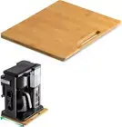 Yunking Bamboo Appliance Slider, Sliding Tray for Coffee Maker, Kitchen Count...