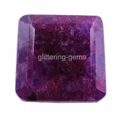 502 CT Natural Red Ruby Faceted Emerald Shape Loose Gemstone IGL CERTIFIED 24N